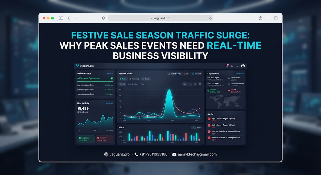 Festive Sale Season Traffic Surge: Why Peak Sales Events Need Real-Time Business Visibility