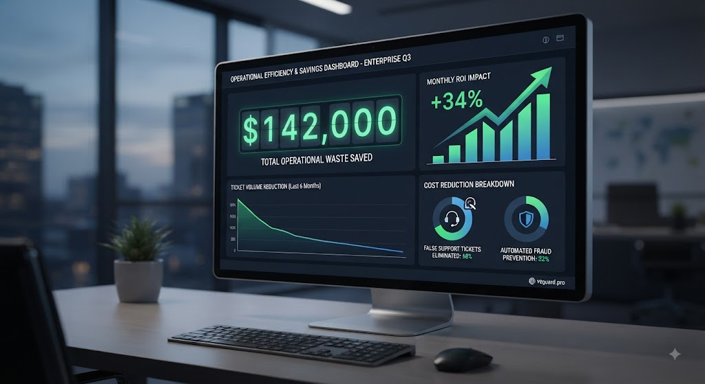 how cutting false support tickets and automated fraud saved an enterprise $142,000 in operational waste