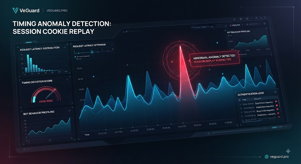 detecting automated session cookie replay attacks by analyzing low-level browser timing anomalies