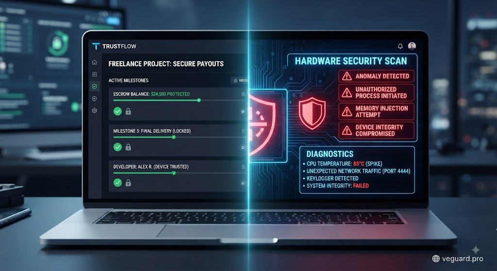 protecting high-stakes freelance milestone payouts from compromised developer devices
