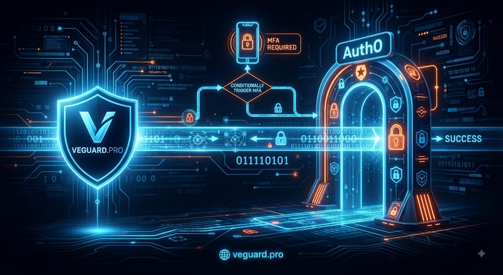 seamlessly injecting veguard.pro device trust scores into your auth0 login flow to conditionally trigger mfa