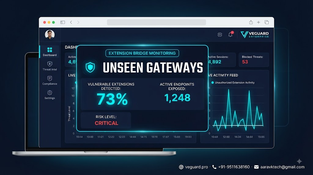 the 73 percent invisible gateway vulnerability: why unprotected browser extension bridges are your business weakest blind spot