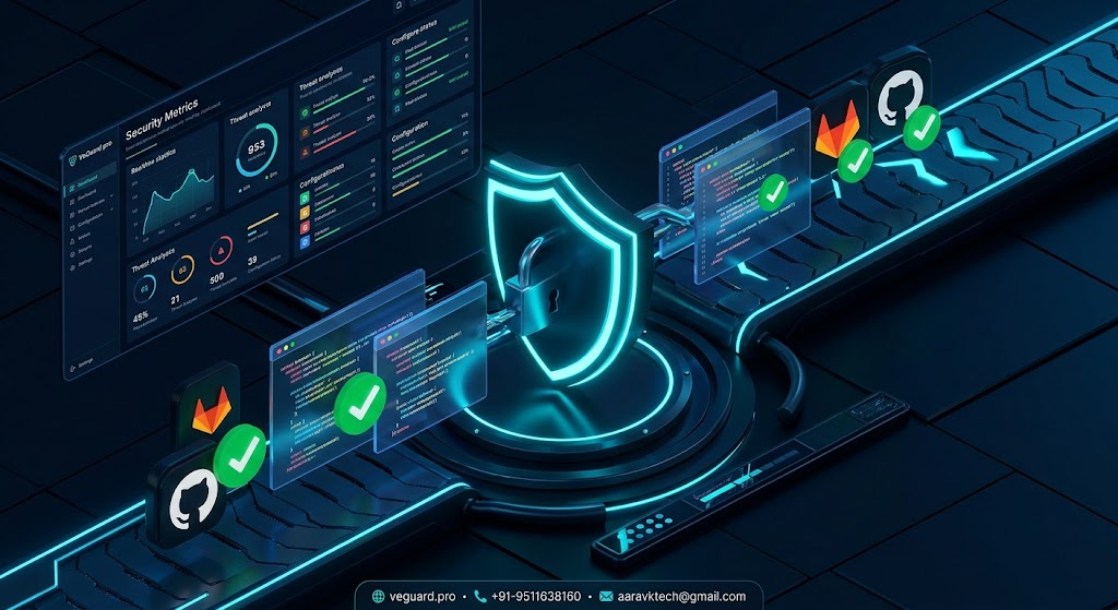 veguard.pro native CI/CD deployment pipeline gatekeeper - preventing accidental production security misconfigurations during GitHub Actions and GitLab CI releases