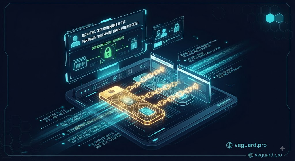 what if biometric session binding and hardware fingerprint tokens replaced session cookies entirely to eliminate session hijacking forever?