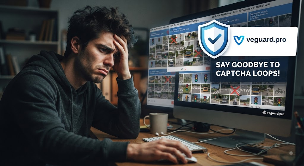 saying goodbye to infinite captcha loops: how veguard.pro removes frustrating user verification friction