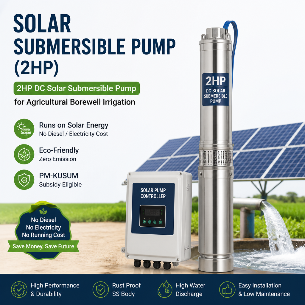 Solar Submersible Pump (2HP)