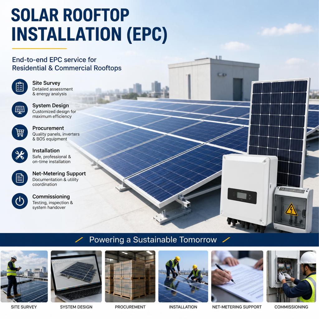 Solar Rooftop Installation (EPC)