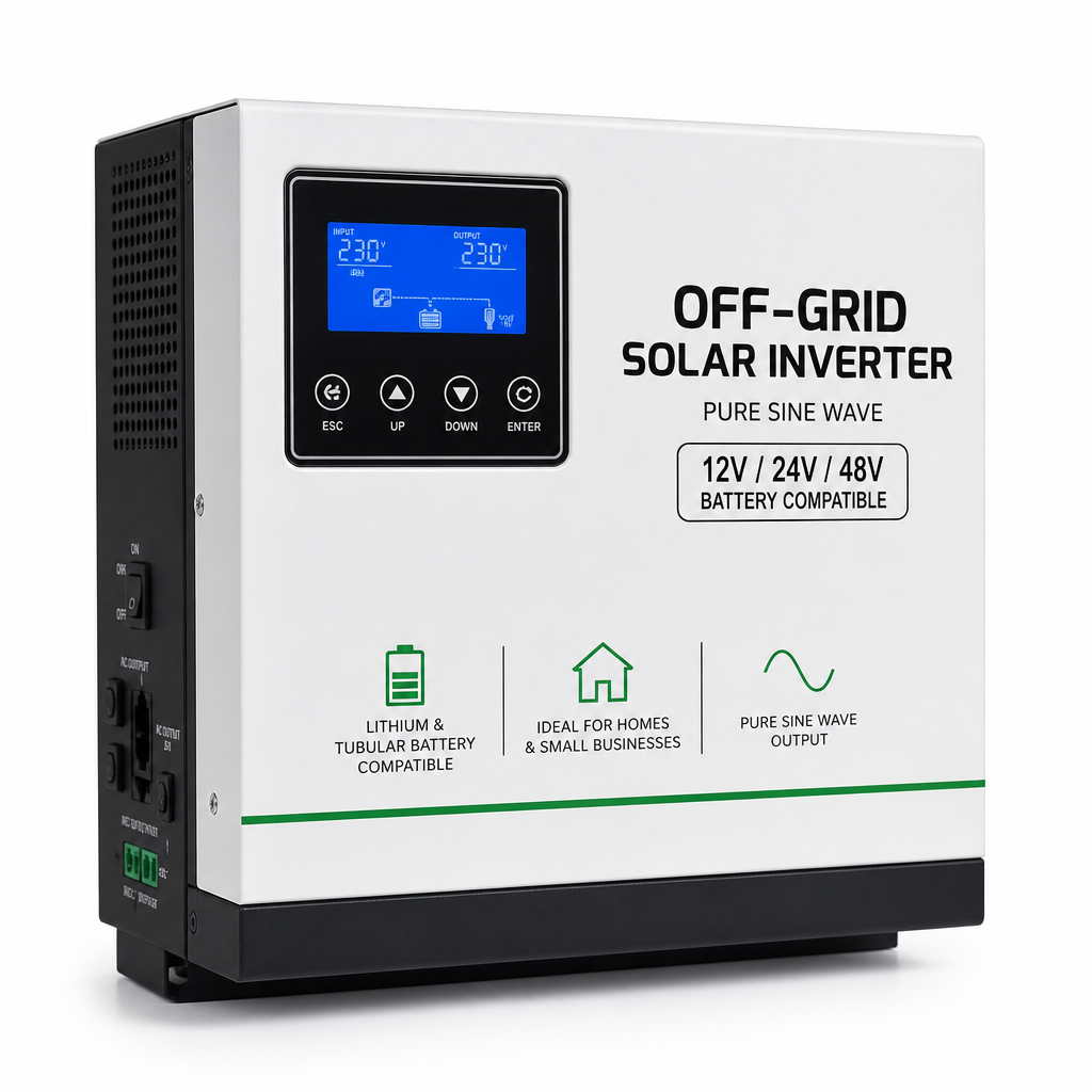 Off-Grid Solar Inverter (12V/24V/48V)
