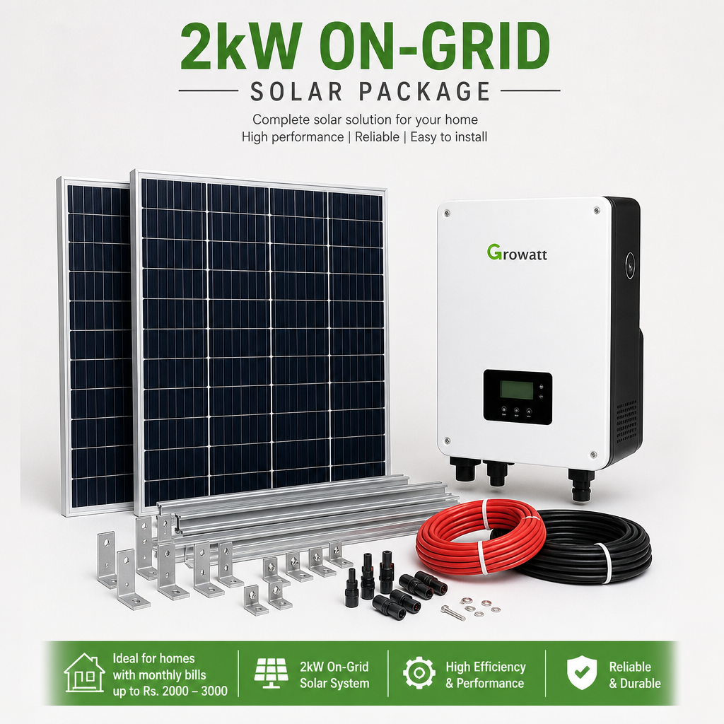 Home Solar Package (2kW On-Grid)