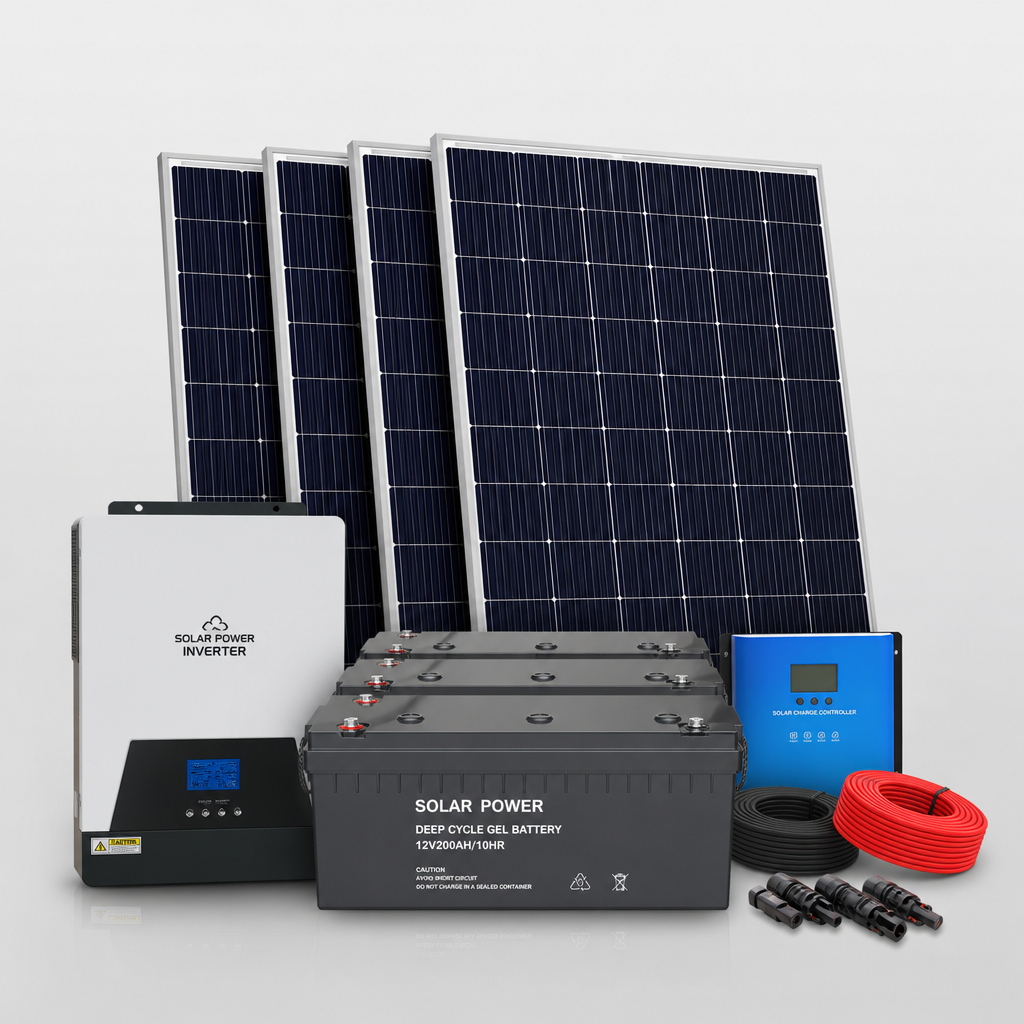 Off-Grid Solar Power System (5kW)