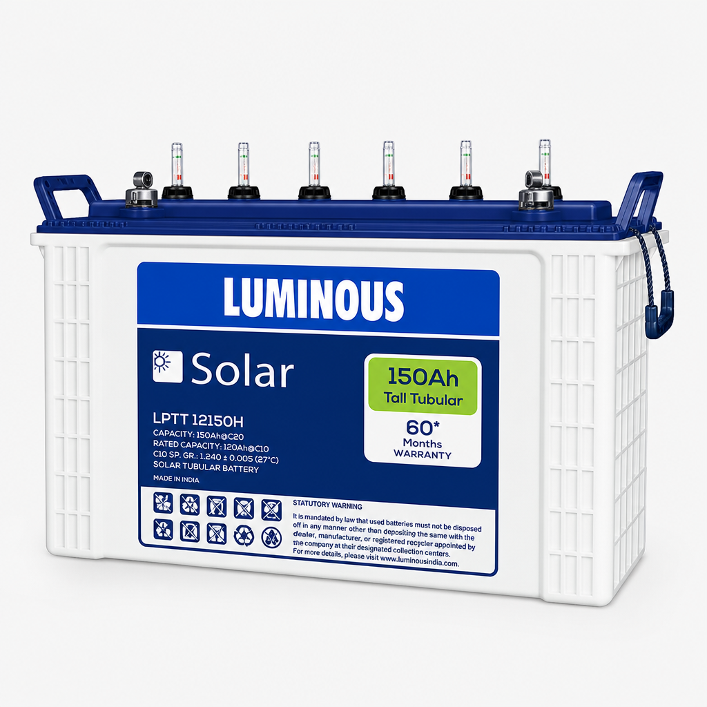 Luminous Solar Battery (150Ah Tubular)
